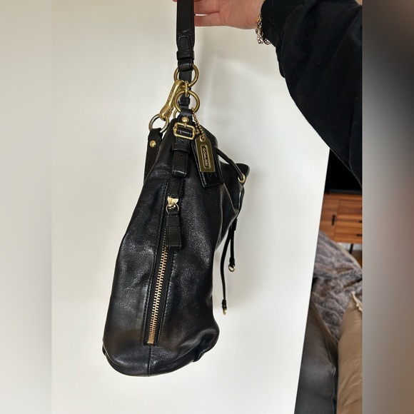 Coach Black Leather Purse - Picture 4 of 7